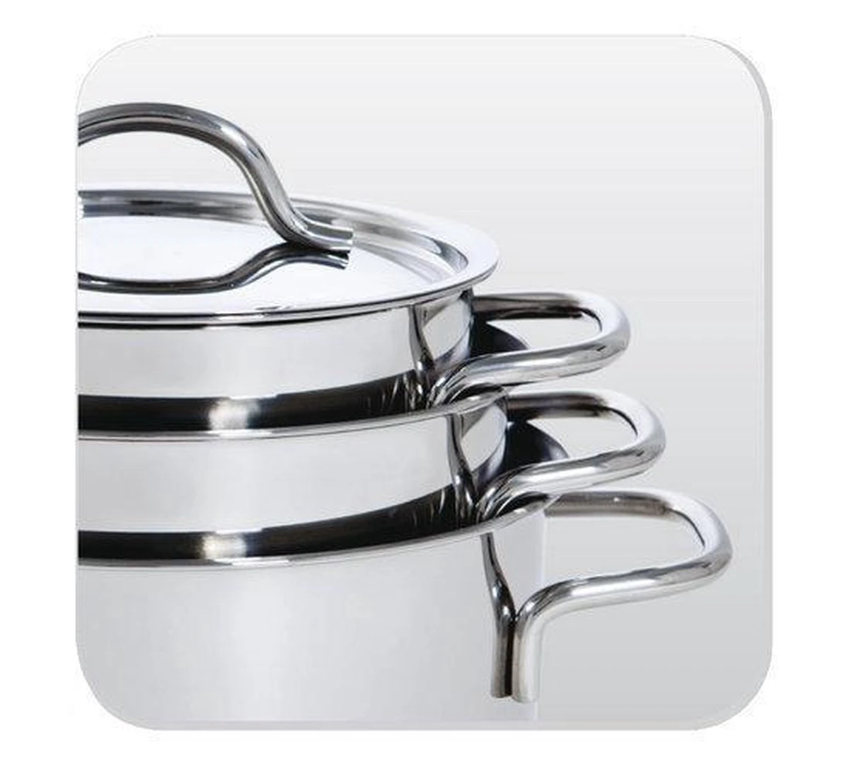 BK Profiline Kookpan Ø 14 Cm - RVS - Inductie - Afbeelding 6