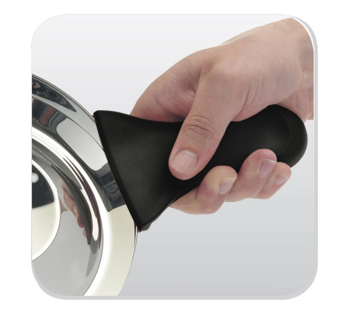 BK Q-linair Classic Pannenset - 5 Delig - RVS - Veilig Afgietsysteem - Inductie - Afbeelding 11