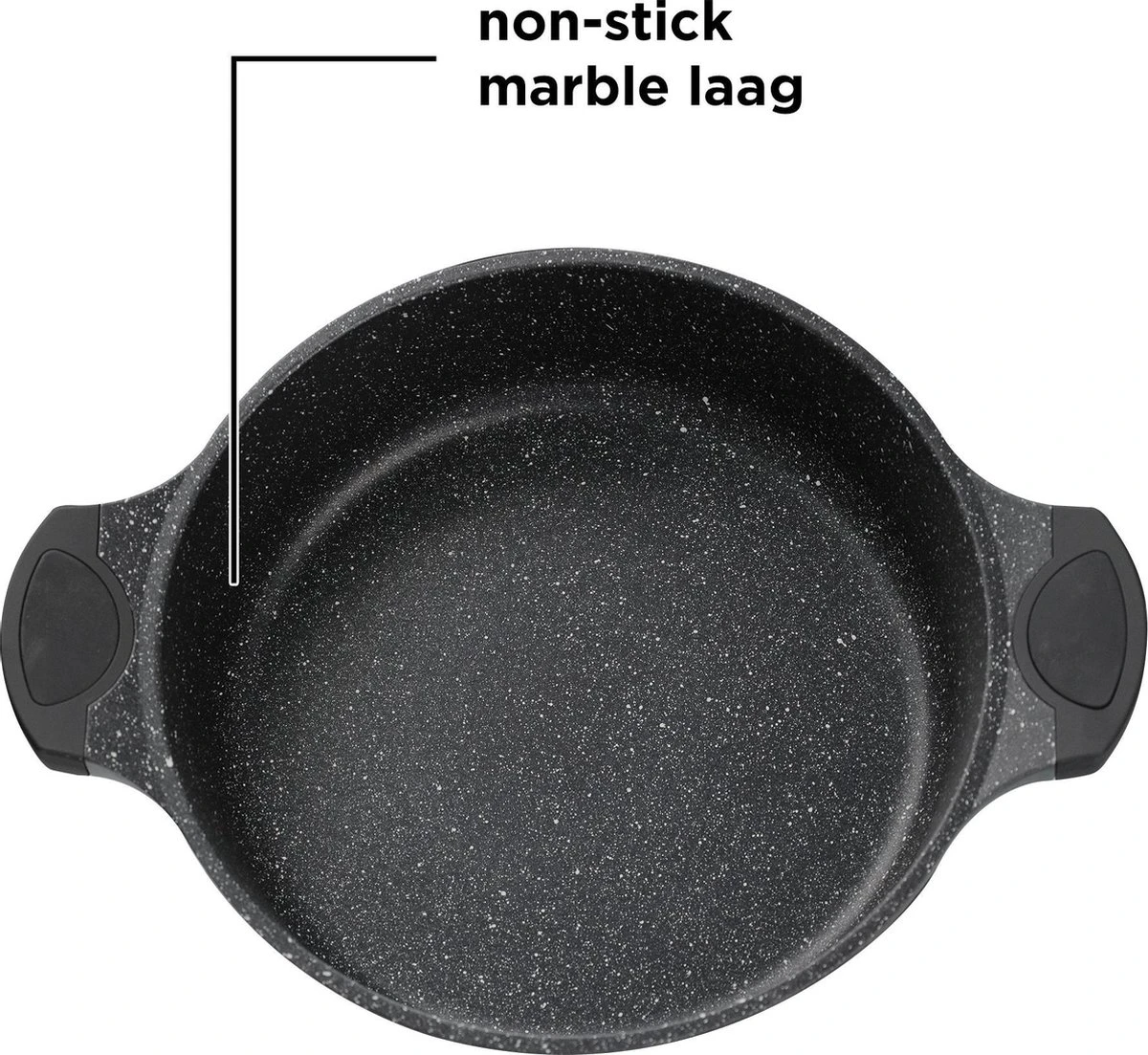 BIKO | Luxe Aluminium Tajine Inductie| Tagine | Geschikt Voor 4-8 Personen - Inductie - Zwart - Afbeelding 2