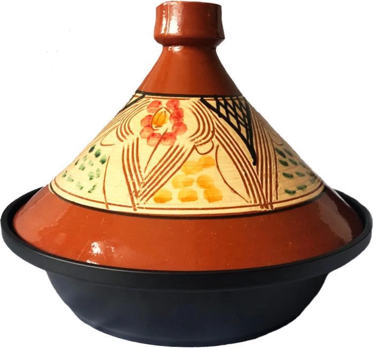 Tajine Van Aardewerk En Gegoten Aluminium, Ook Geschikt Voor Inductie