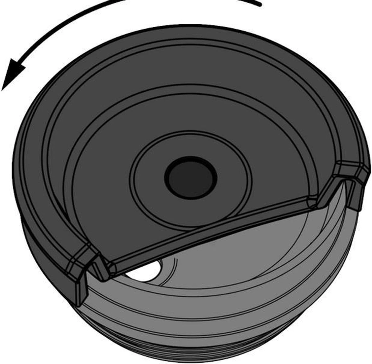 Stanley The NeverLeak™ Travel Mug 0,35L NEW - Thermosfles - Matt Black - Afbeelding 7