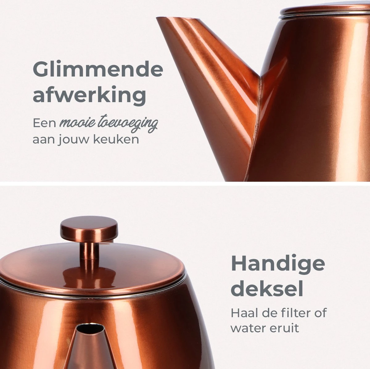 Vaja® Theepot Juliette Rosé Dubbelwandig - Afbeelding 13