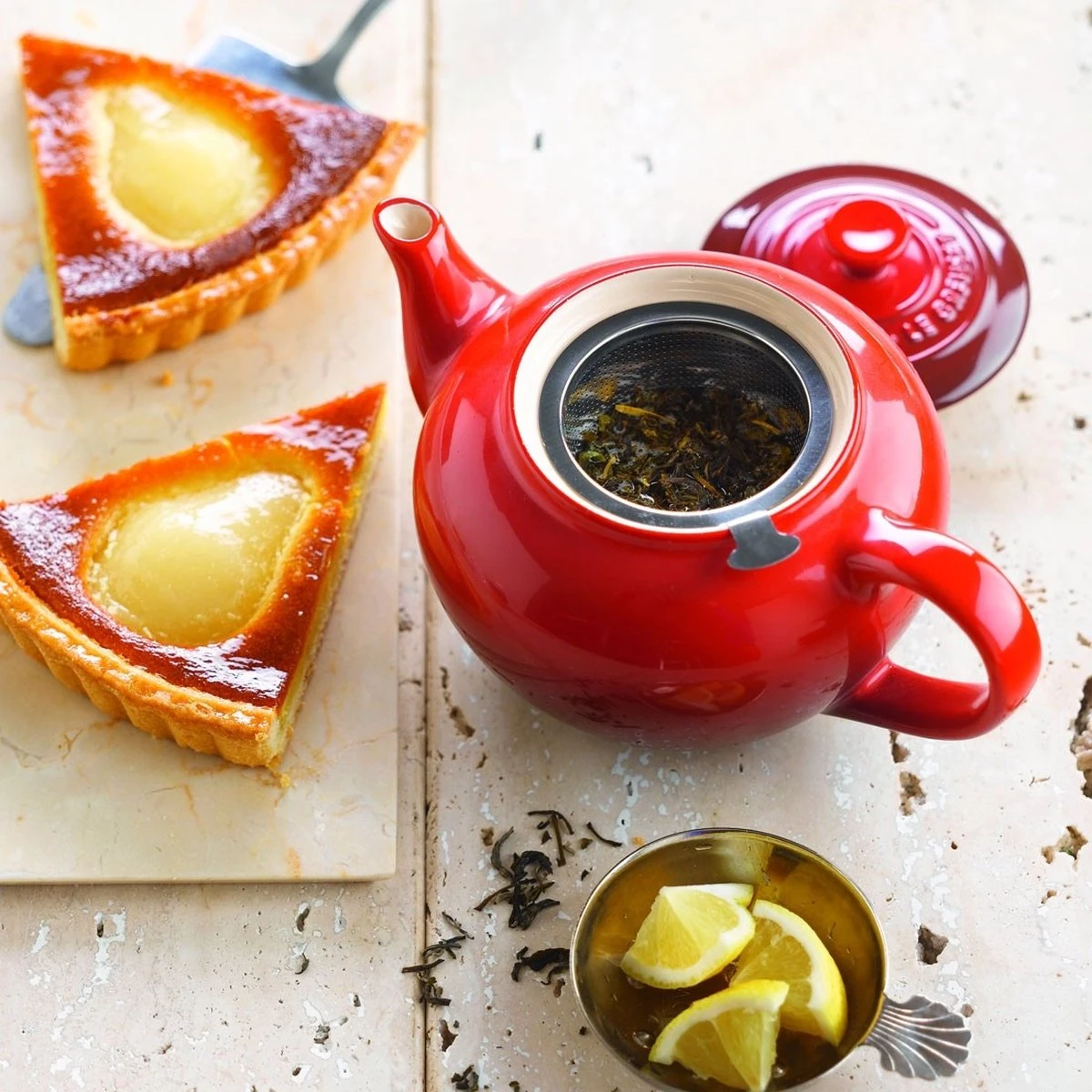 Le Creuset Theepot 1,3l Rood - Afbeelding 2