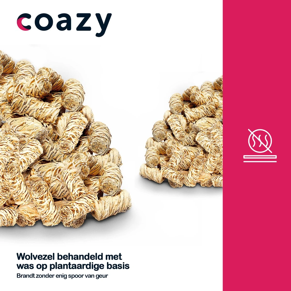 Aanmaakkrullen Voor BBQ Of Kachel | 10kg ECO FSC Gecertificeerd Aanmaakhout Barbecue - Biologisch En Duurzaam Aanmaakwokkels - Houtwol Wokkels - Barbeque Aansteker - Aanmaakblokjes - Accessoires - Ongeveer 800krullen - Afbeelding 6