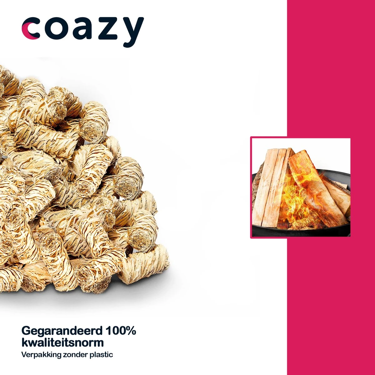 Aanmaakkrullen Voor BBQ Of Kachel | 10kg ECO FSC Gecertificeerd Aanmaakhout Barbecue - Biologisch En Duurzaam Aanmaakwokkels - Houtwol Wokkels - Barbeque Aansteker - Aanmaakblokjes - Accessoires - Ongeveer 800krullen - Afbeelding 7