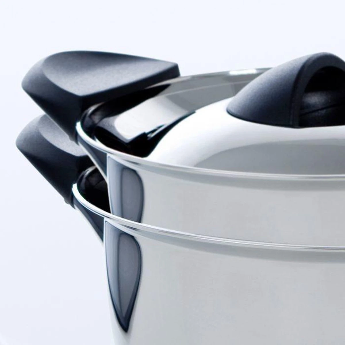 BK Q-linair Classic Pannenset - 5 Delig - RVS - Veilig Afgietsysteem - Inductie - Afbeelding 4