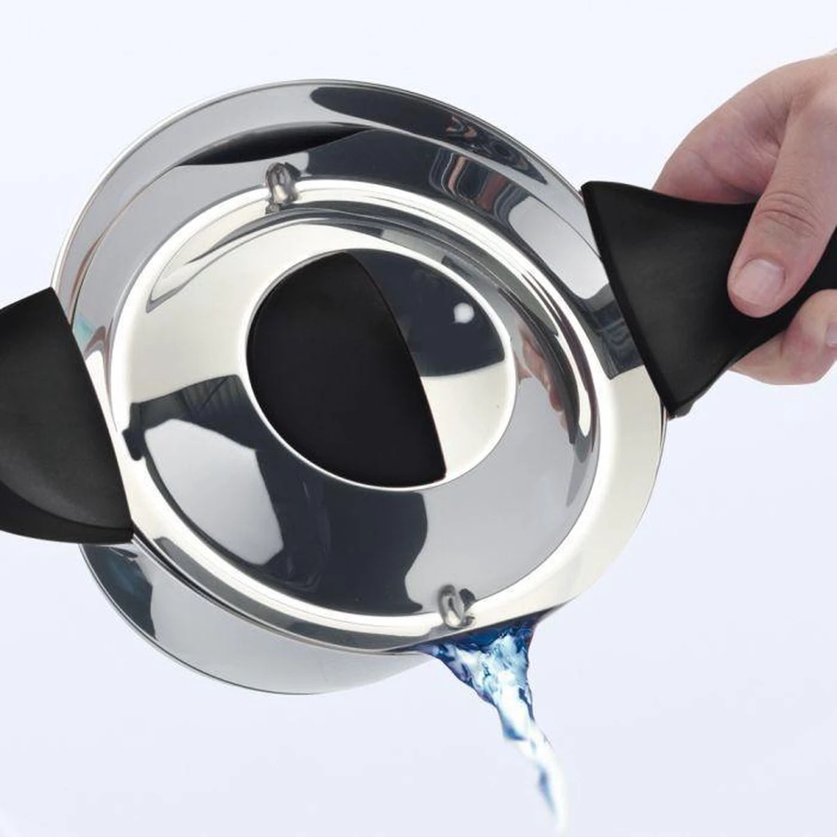 BK Q-linair Classic Pannenset - 5 Delig - RVS - Veilig Afgietsysteem - Inductie - Afbeelding 10