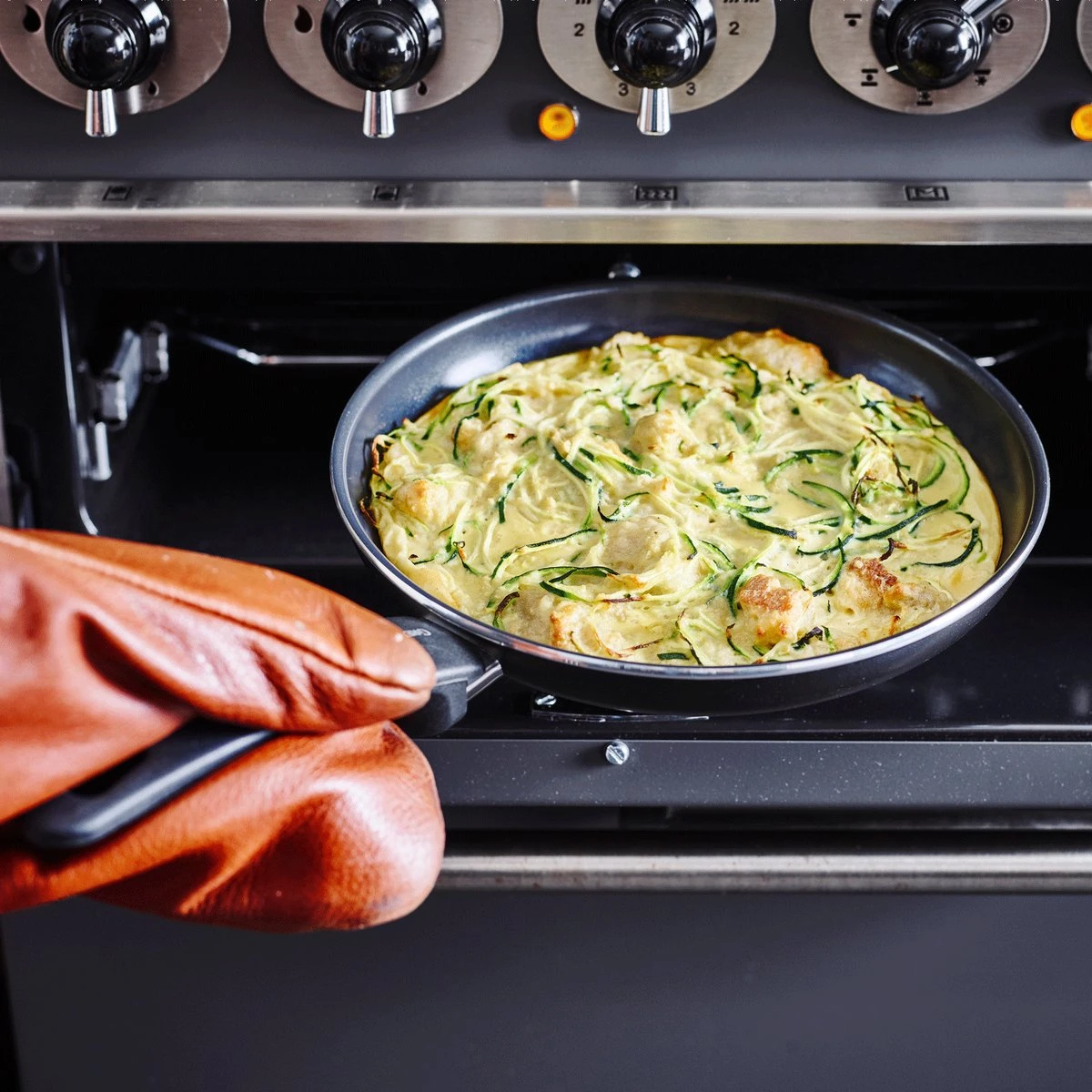 GreenPan Cambridge Koekenpan 26cm - Zwart - Inductie - PFAS-vrij - Afbeelding 4