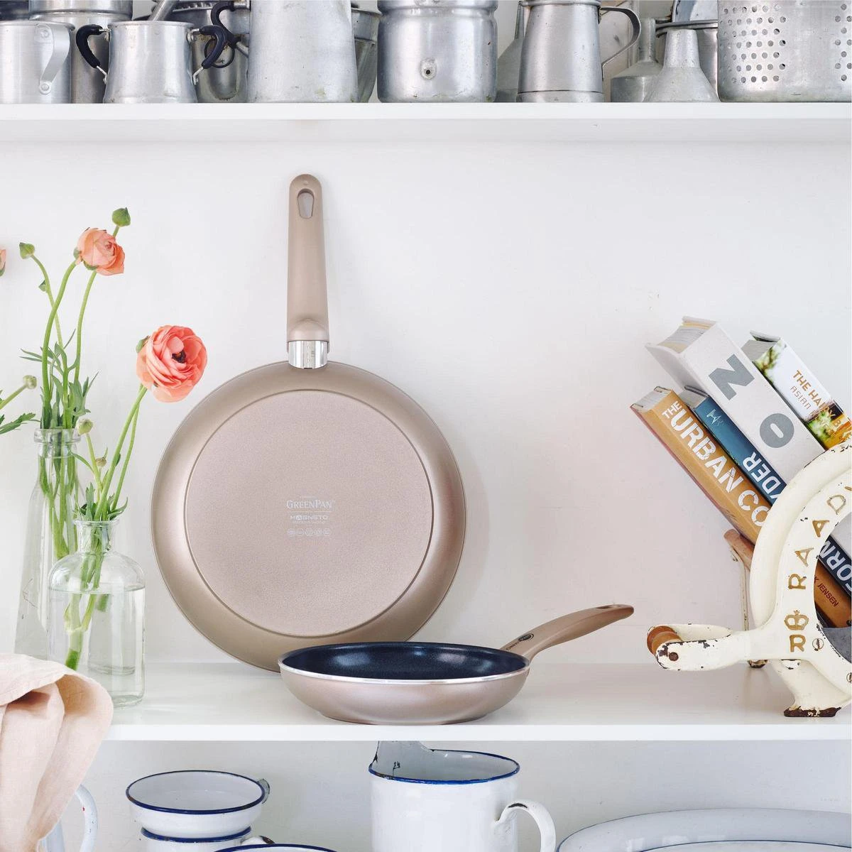 GreenPan Cambridge Koekenpan 20cm - Brons - Inductie - PFAS-vrij - Afbeelding 7