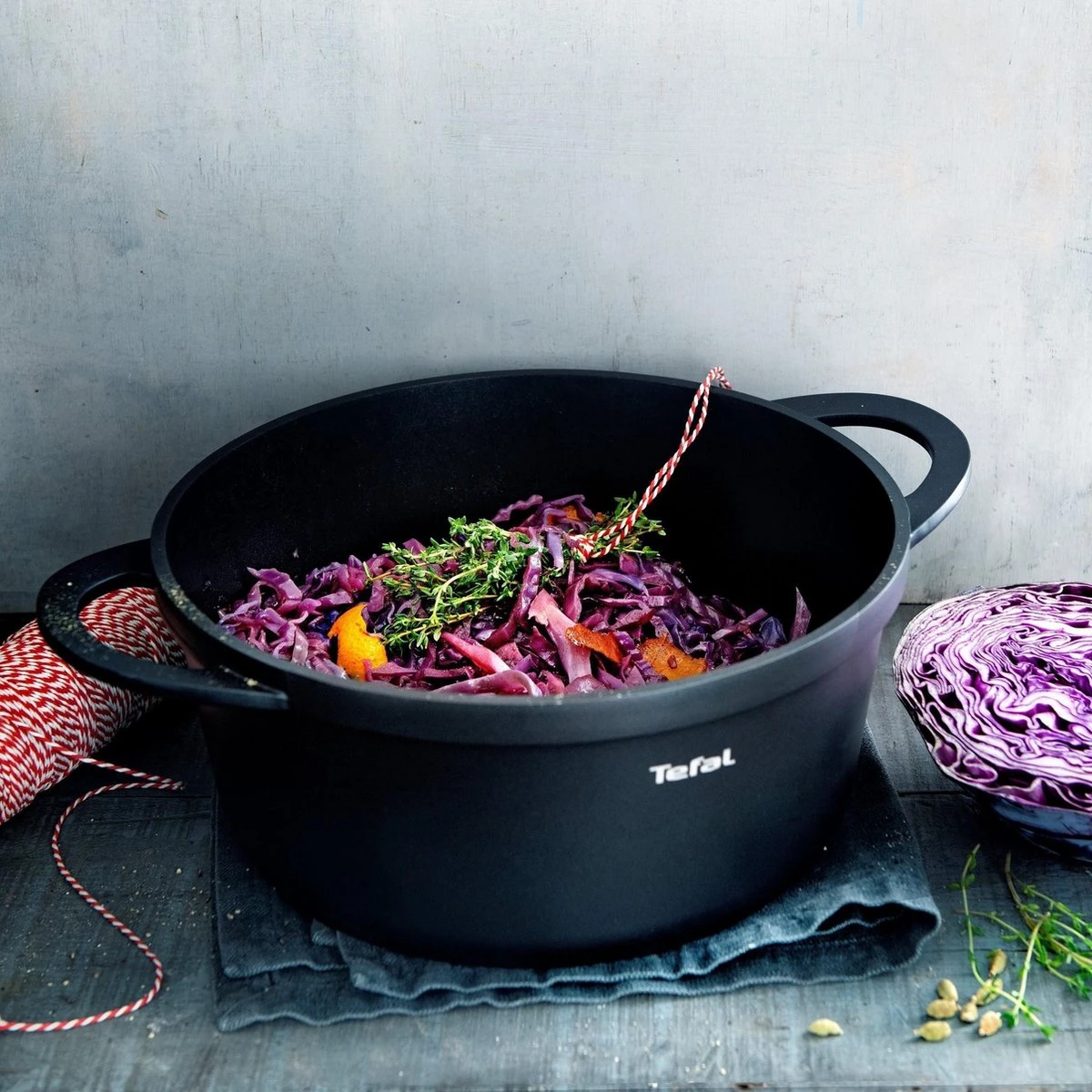 Tefal Trattoria Braadpan - Ø28 Cm - Inclusief Deksel - Afbeelding 14