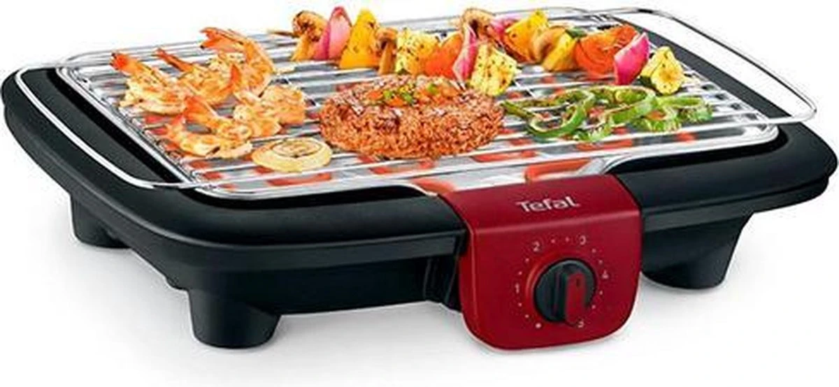 Tefal EasyGrill Elektrische Tafelbarbecue - 35x42 Cm - 2300W - Afbeelding 4