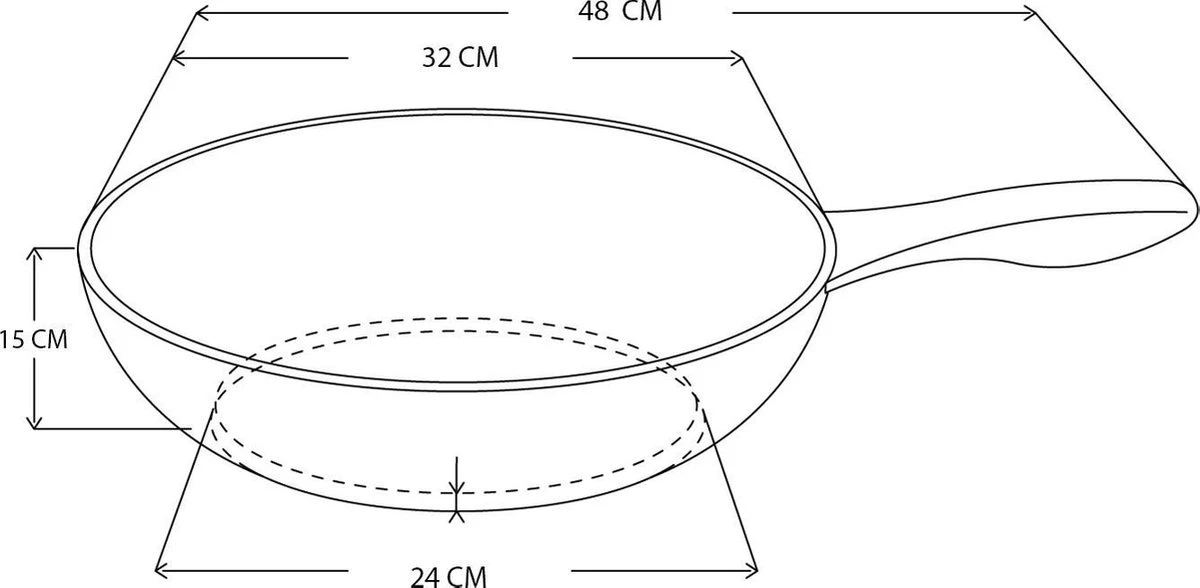 Royalty Line Marble Coating Wokpan - Met Glazen Deksel - Zwart - 32 Cm - Afbeelding 3
