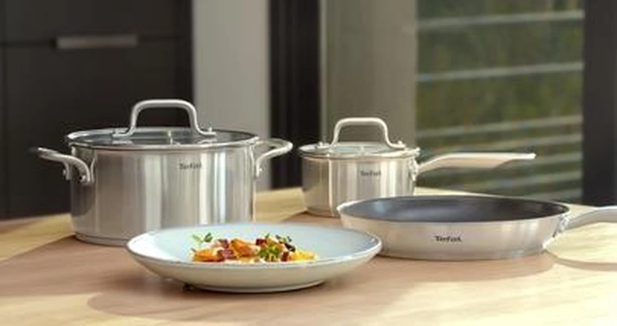 Tefal Virtuoso Pannenset 5 Delig - Hoge Kookpan Ø 22 Cm + Steelpan Ø 16 Cm + Kookpannen Ø 18/20/24 Cm - Afbeelding 20