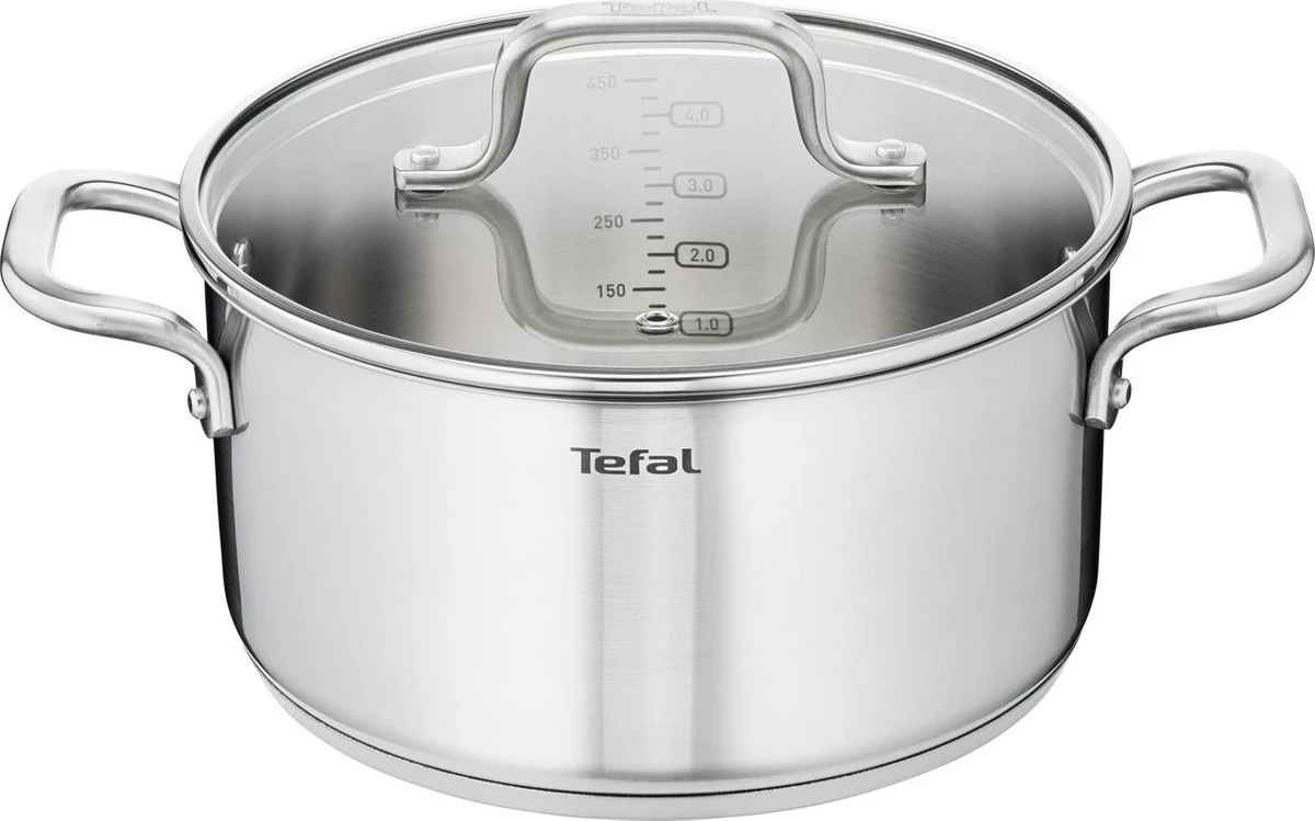 Tefal Virtuoso Pannenset 4-delig - Kookpan Ø 16/20/24 Cm + Steelpan Ø 16 Cm - Afbeelding 2