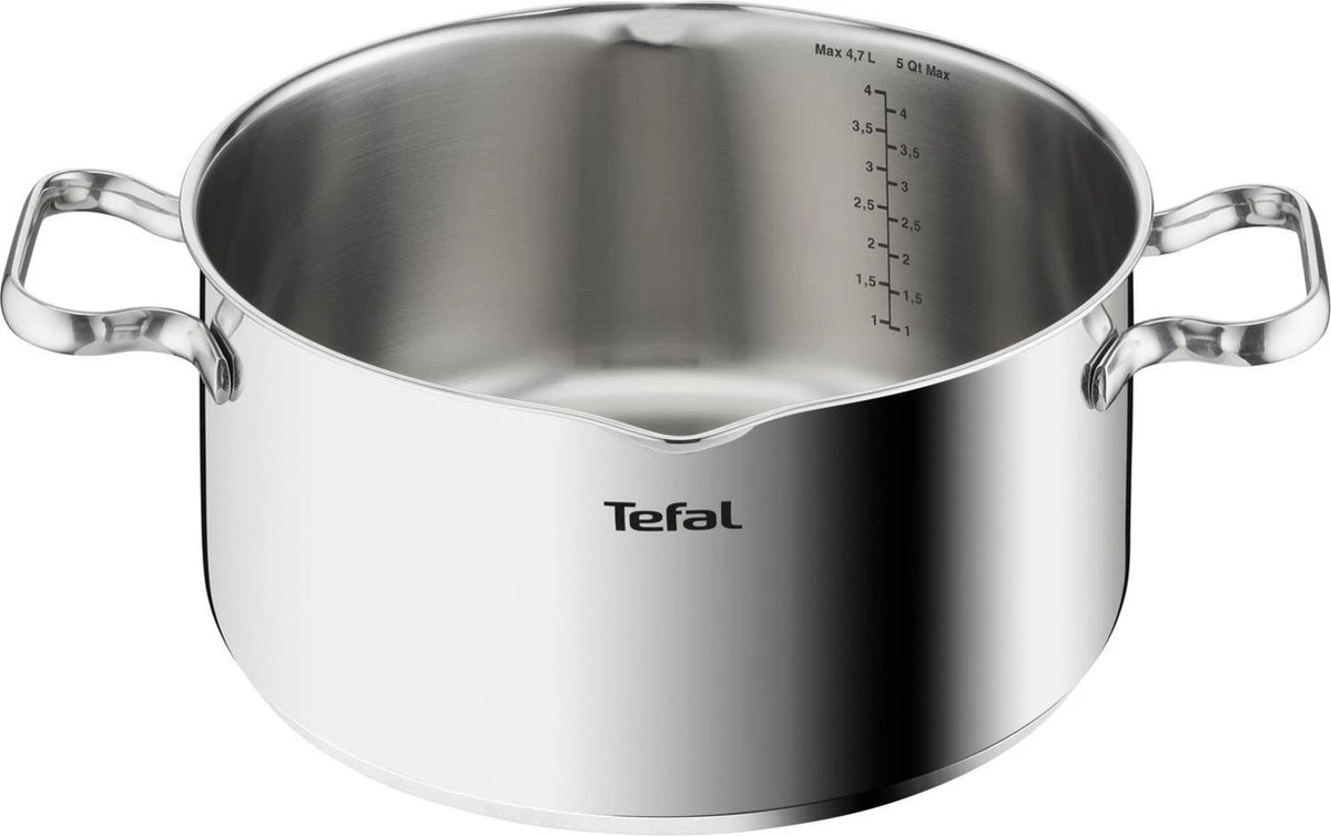 Tefal Duetto 3-delige Kookset - Steelpan Ø 16 Cm, Kookpan Ø 20/24 Cm - Afbeelding 7