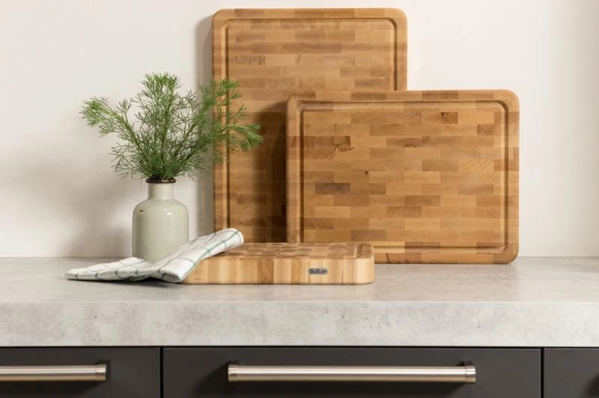 Butler Betulla - Snijplank Met Ril - 40 X 30 Cm - Afbeelding 4