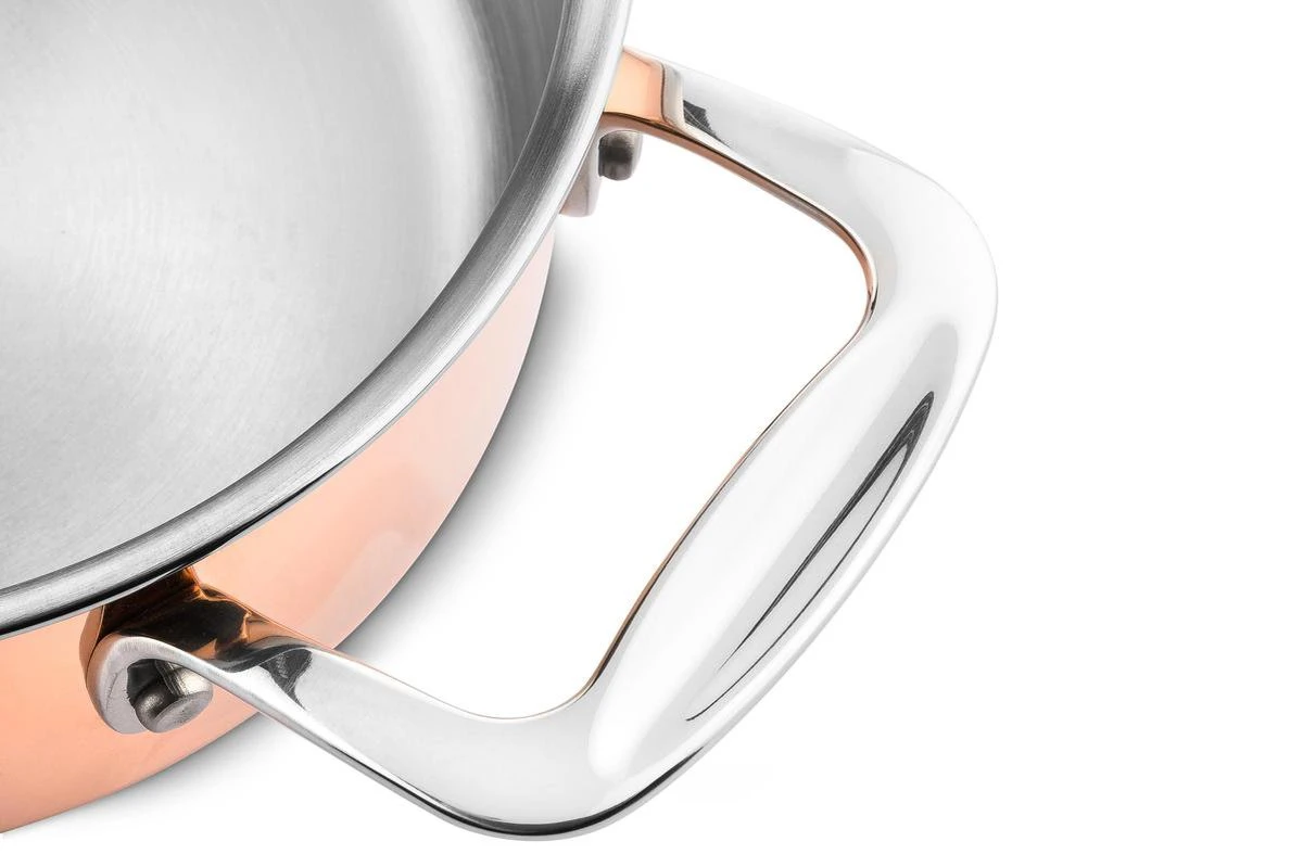 Pannenset – 6 Delig – Inductie – Koper DUCQ - Afbeelding 4