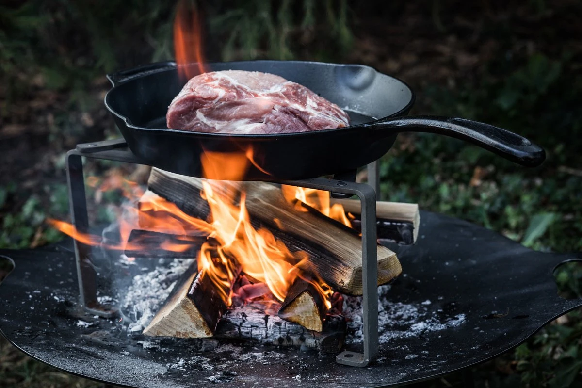 Petromax Skillet - Gietijzer - Koekenpan Met Steel En Handgreep - ø35cm Fp35t - Afbeelding 5