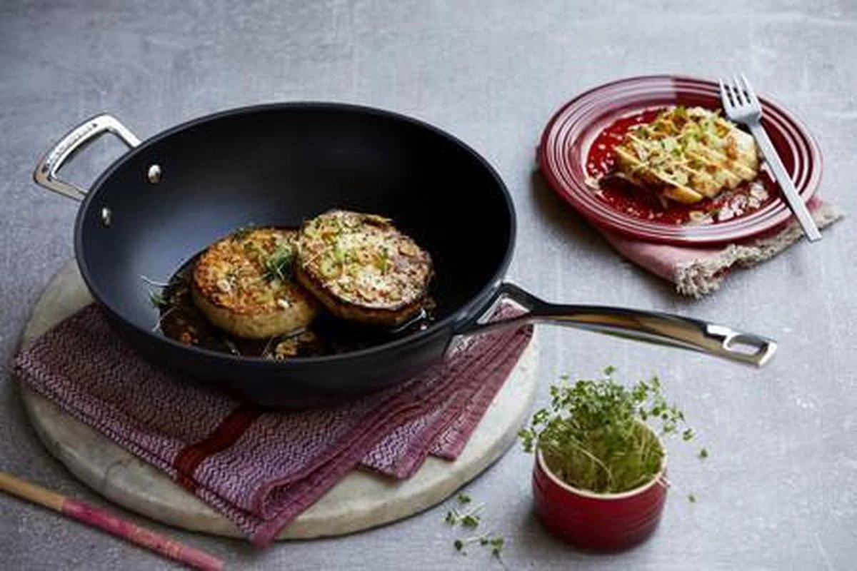 LE CREUSET - Les Forgees - Wokpan 30cm - Afbeelding 9