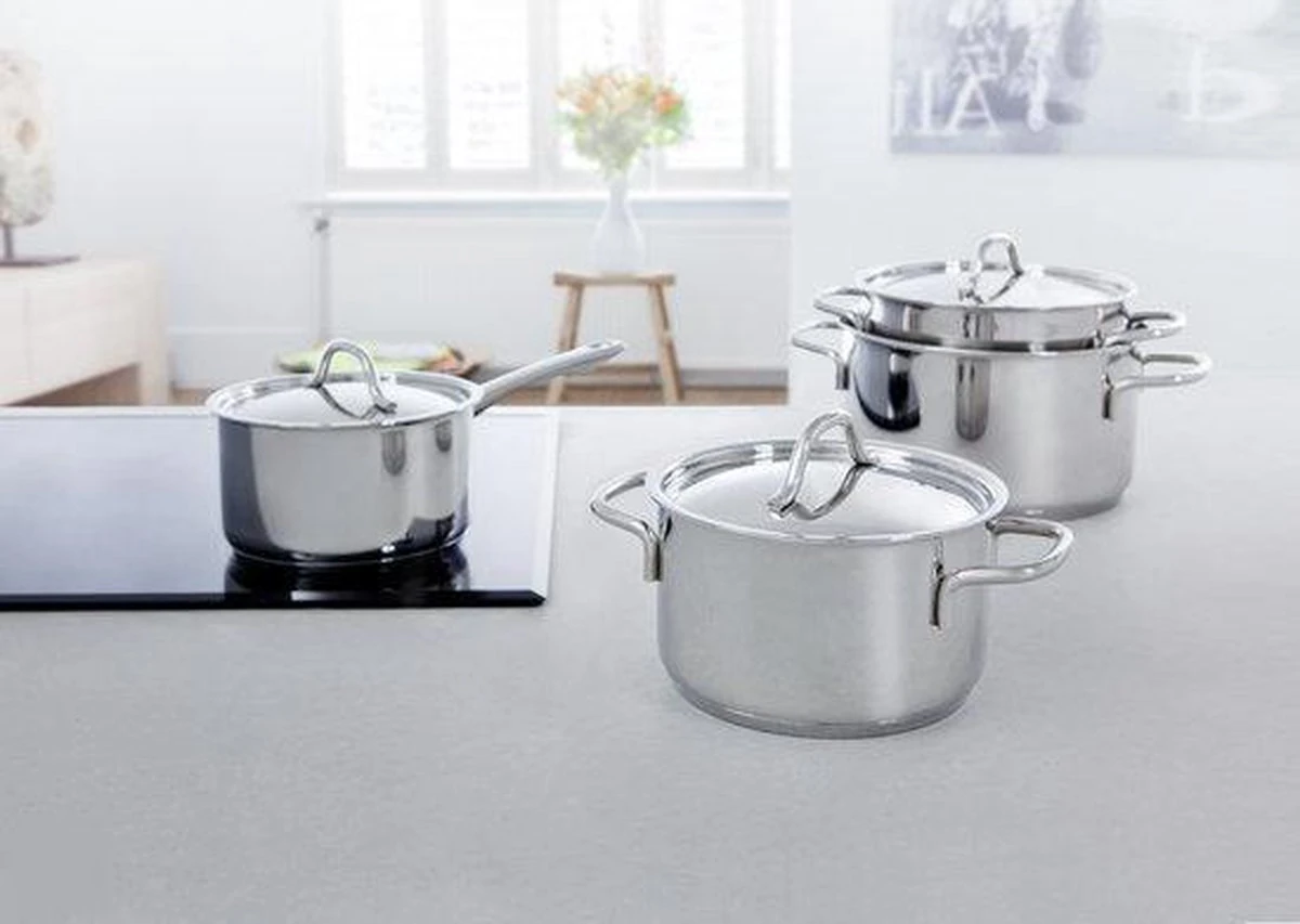 BK Profiline Kookpan Ø 14 Cm - RVS - Inductie - Afbeelding 12