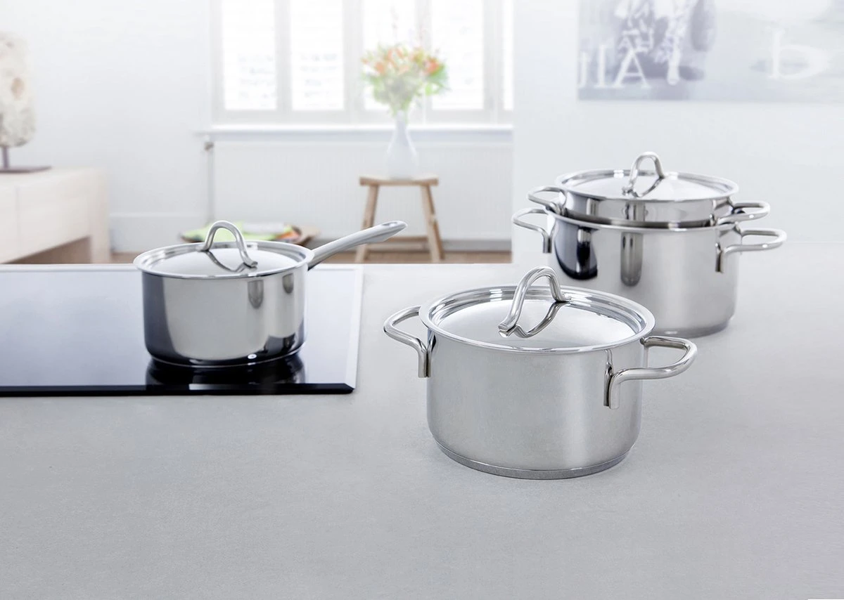 BK Profiline Steelpan Ø 14 Cm - RVS - Inductie - Afbeelding 2