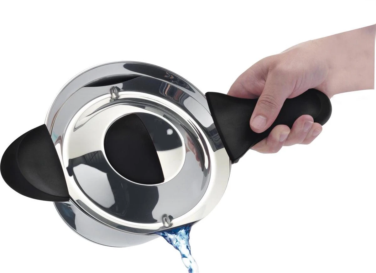 BK Q-linair Classic Pannenset - 5 Delig - RVS - Veilig Afgietsysteem - Inductie - Afbeelding 14