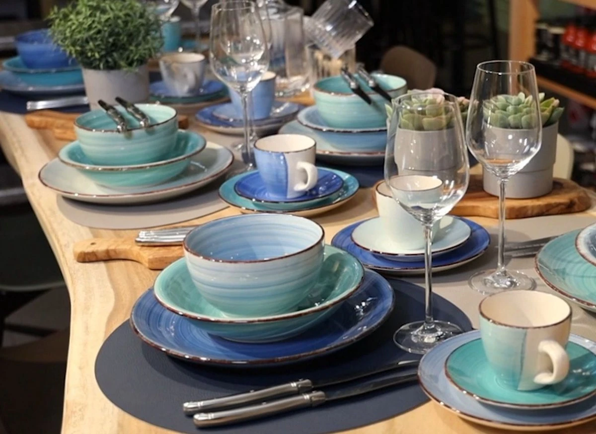 Studio Tavola Serviesset Ocean Blue 18-Delig - Afbeelding 2