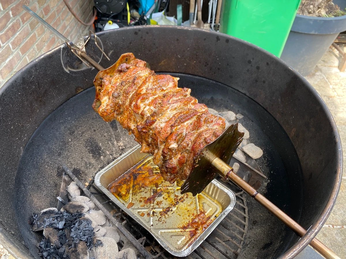 BBQ Rotisserie Kebab Spiezen Set (universele Set Geschikt Voor De Meeste Rotisseries / BBQ Spitten) - Afbeelding 13