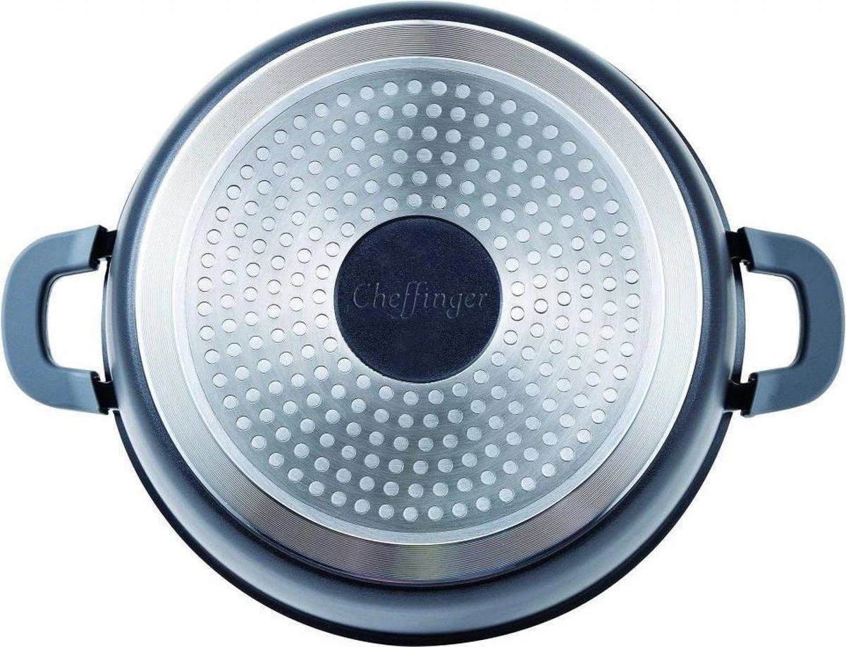 Cheffinger Cooking | Braadpan Met Deksel | 24cm | Alle Warmtebronnen | DC24 - Afbeelding 3