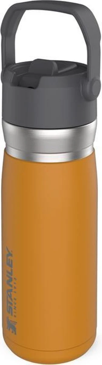 Stanley The IceFlow™ Flip Straw Water Bottle 0,65L - Thermosfles - Saffron - Afbeelding 2