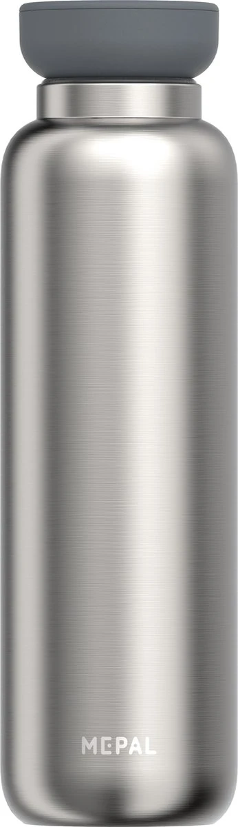 Mepal – Isoleerfles Ellipse 900 Ml – Houdt Je Drankje 12 Uur Warm En 24 Uur Koud – Natural Brushed – Geschikt Voor Bruiswater – Thermosfles – Lekdicht - Afbeelding 10