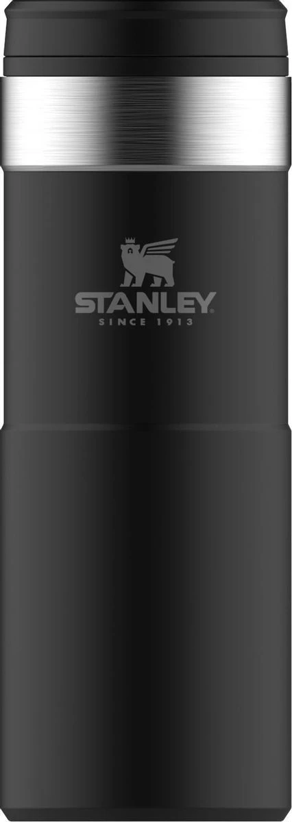 Stanley The NeverLeak™ Travel Mug 0,35L NEW - Thermosfles - Matt Black - Afbeelding 4