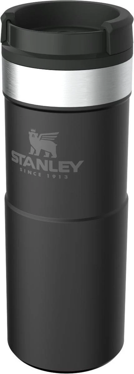 Stanley The NeverLeak™ Travel Mug 0,35L NEW - Thermosfles - Matt Black - Afbeelding 5
