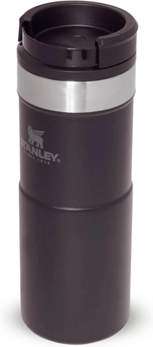 Stanley The NeverLeak™ Travel Mug 0,35L NEW - Thermosfles - Matt Black - Afbeelding 9