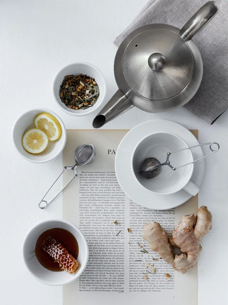 Vaja Valerie - Theepot Met Filter - Dubbelwandig - RVS - 1.2L - Afbeelding 14